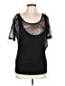 Assorted Brands Black Short Sleeve Top Size L - photo 1