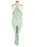 Listicle 100% Polyester Paisley Green Romper Size L - photo 2