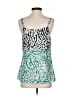CAbi 100% Polyester Green Sleeveless Blouse Size XS - photo 2