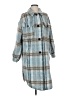 Forever 21 100% Polyester Blue Coat Size S - photo 1