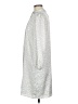 Ann Taylor 100% Polyester Silver Casual Dress Size M - photo 5