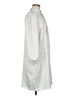 Ann Taylor 100% Polyester Silver Casual Dress Size M - photo 4