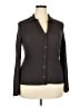 Sanctuary Houndstooth Brown Long Sleeve Blouse Size XXL - photo 1