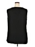 Anne Klein 100% Polyester Black Sleeveless Blouse Size 2X - photo 2