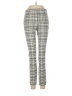 Adrienne Vittadini Plaid Gray Casual Pants Size 6 - photo 1
