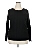 Croft & Barrow 100% Acrylic Black Pullover Sweater Size XXL - photo 1