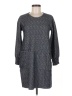 sita murt Tweed Gray Blue Casual Dress Size M - photo 1