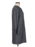 sita murt Tweed Gray Blue Casual Dress Size M - photo 4