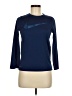 Nike 100% Polyester Blue 3/4 Sleeve T-Shirt Size M - photo 1