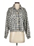 Zara Plaid Ivory Jacket Size S - photo 1