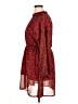 SAAJ 100% Polyester Paisley Red Casual Dress Size XL (T4) - photo 5