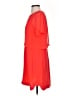 BCBGMAXAZRIA Solid Red Casual Dress Size S - photo 5