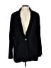Equipment x Tabitha Simmons 100% Viscose Black Blazer Size 10 - photo 1