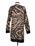 Hem & Thread Animal Print Brown Cardigan Size S - photo 2