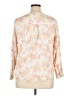 Torrid Floral Ivory 3/4 Sleeve Blouse Size 1X Plus (1) - photo 2