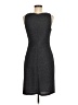 Eliza J 100% Polyester Metallic Gray Cocktail Dress Size 6 - photo 2