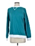 Fantaslook Color Block Teal Pullover Sweater Size S - photo 1