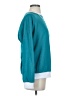 Fantaslook Color Block Teal Pullover Sweater Size S - photo 4