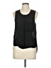 Sparkle & Fade 100% Polyester Black Sleeveless Blouse Size M - photo 1
