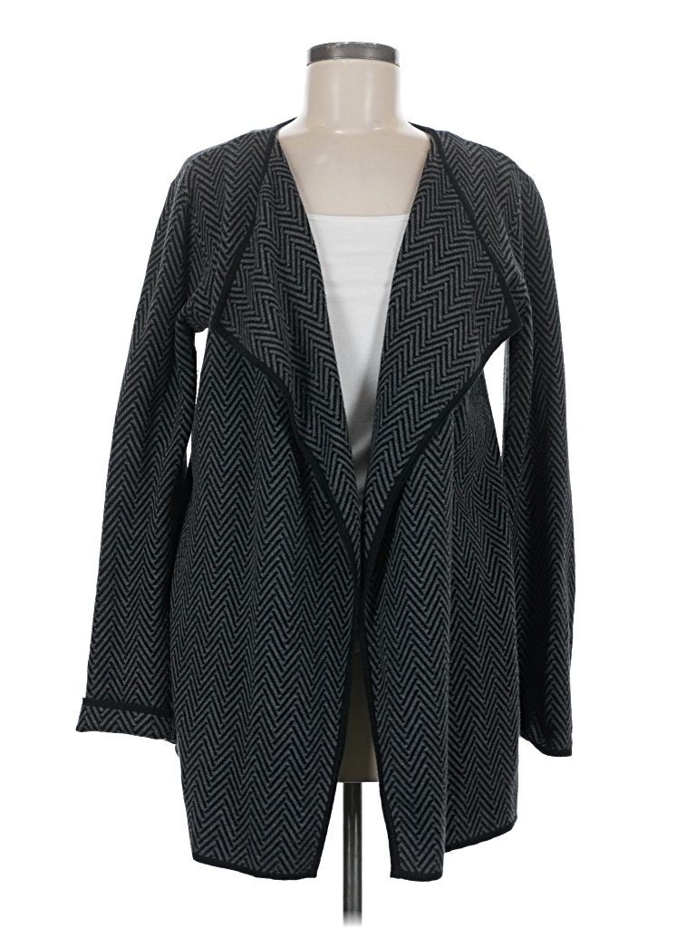 Pre-owned Vince Camuto Cardigan Sweater In Gray