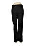 Ecru Solid Black Dress Pants Size 6 - photo 2
