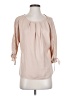 Ann Taylor 100% Polyester Tan 3/4 Sleeve Blouse Size S - photo 1
