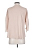 Ann Taylor 100% Polyester Tan 3/4 Sleeve Blouse Size S - photo 2