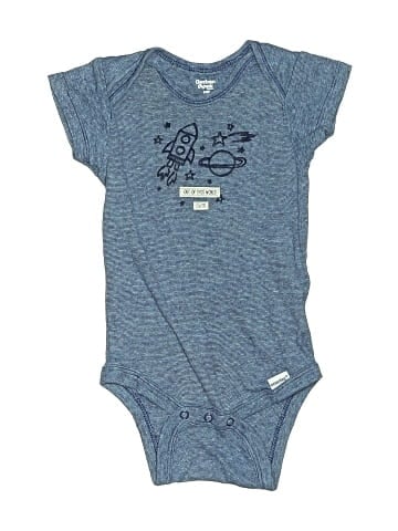 Gerber Organic Short Sleeve Onesie (view 1)