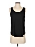 J.Crew 100% Polyester Black Sleeveless Top Size 2 - photo 1