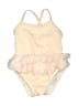 Gymboree Polka Dots Ivory One Piece Swimsuit Size 0-3 mo - photo 1