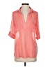 Rory Beca Orange 3/4 Sleeve Blouse Size XS - photo 1