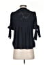 Treasure & Bond 100% Polyester Black 3/4 Sleeve Blouse Size XXS - photo 2