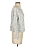 Hollister Metallic Silver Pullover Sweater Size S - photo 4