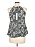 Aqua Gray Sleeveless Blouse Size L - photo 2