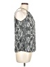 Aqua Gray Sleeveless Blouse Size L - photo 4