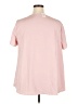 Unbranded 100% Polyester Pink Short Sleeve Blouse Size 2X - photo 2