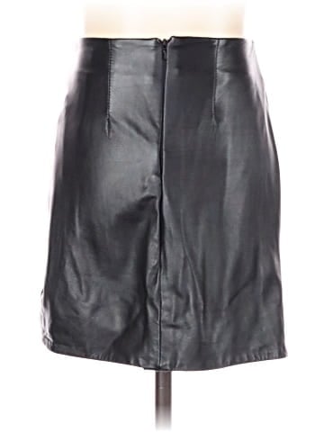 Lamarque Leather Skirt (view 2)