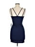 Jump Apparel Solid Blue Cocktail Dress Size M - photo 2