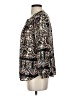 Glam 100% Polyester Black 3/4 Sleeve Blouse Size S - photo 5