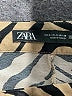 Zara 100% Polymide Animal Print Gold Casual Pants Size S - photo 7