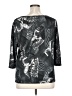 Entity Black 3/4 Sleeve Blouse Size 1X - photo 2