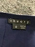 Theory 100% Silk Solid Blue Casual Dress Size 0 - photo 7
