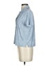American Eagle Outfitters Blue Short Sleeve Button-Down Shirt Size XS - photo 5