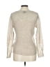 Allude Metallic Ivory Cardigan Size L - photo 2