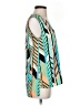 Glam 100% Polyester Teal Sleeveless Blouse Size S - photo 4