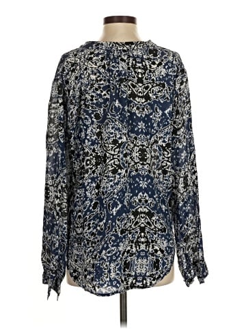 Velvet Long Sleeve Blouse (view 2)