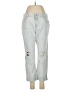 Old Navy Stars Silver Jeans Size 6 - photo 1
