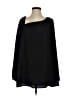 Lane Bryant 100% Polyester Polka Dots Black 3/4 Sleeve Blouse Size 24 waist - photo 1