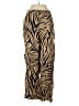 Zara 100% Polymide Animal Print Gold Casual Pants Size S - photo 1