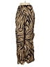 Zara 100% Polymide Animal Print Gold Casual Pants Size S - photo 2